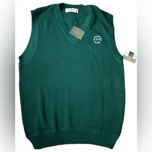 Fairway & Greene Golf Men’s Size Large Vest in the Color Green Jade (NWT)